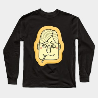 Doodle Character #1 Long Sleeve T-Shirt